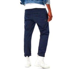 G-Star 3D D-Staq Tapered Chino Pants Blue Size W36